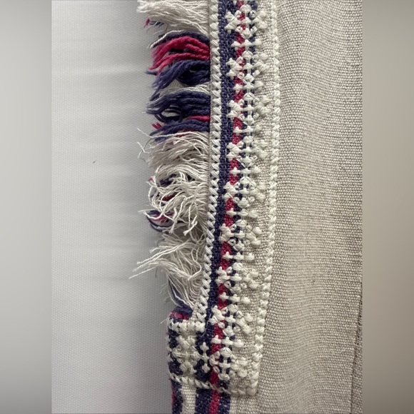 Faherty Baja Beach Tunic Dress in French Rose Baja Stripe Sz M Coastal Beachy - Picture 6 of 15